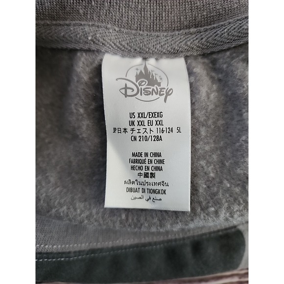Walt Disney World Sweatshirt 50th‎ Anniversary XXL Mickey Mouse Tuxedo Gray 2XL - Picture 7 of 9